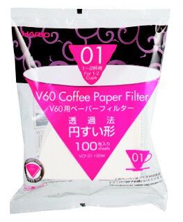 Hario Papierfilter V60 01, 1-2 Tassen